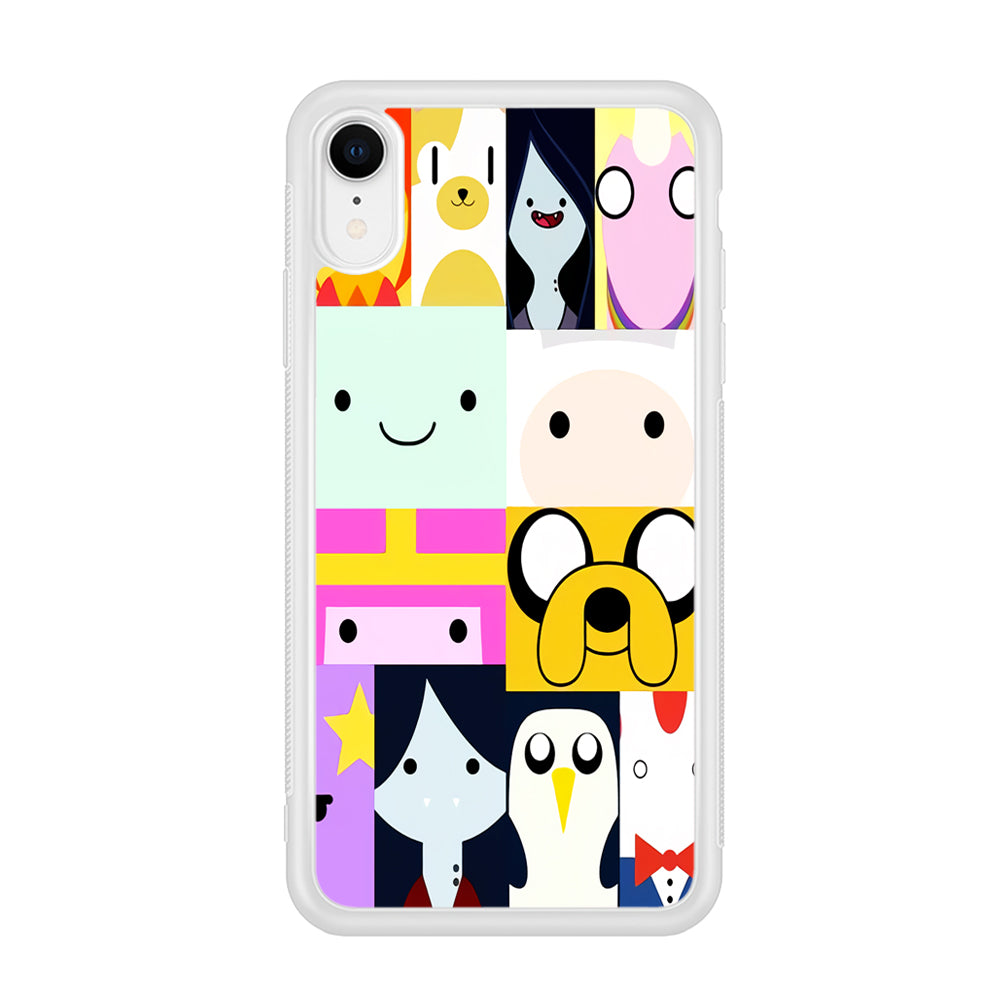 Adventure Time Character Collage iPhone XR Case
