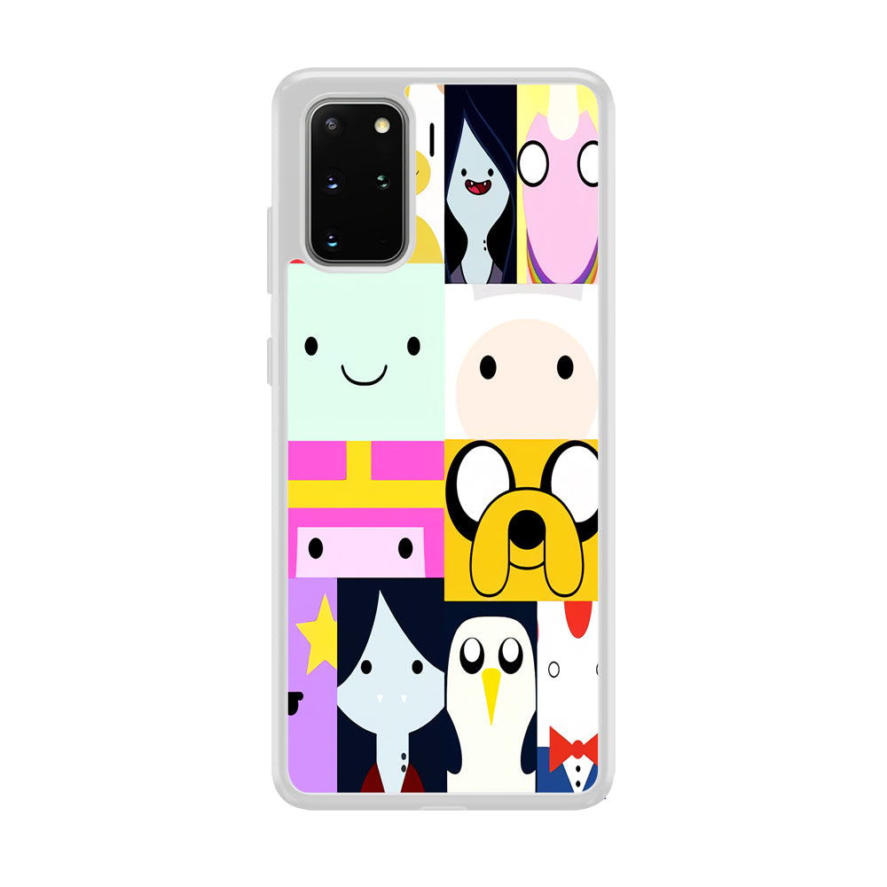 Adventure Time Character Collage Samsung Galaxy S20 Plus Case