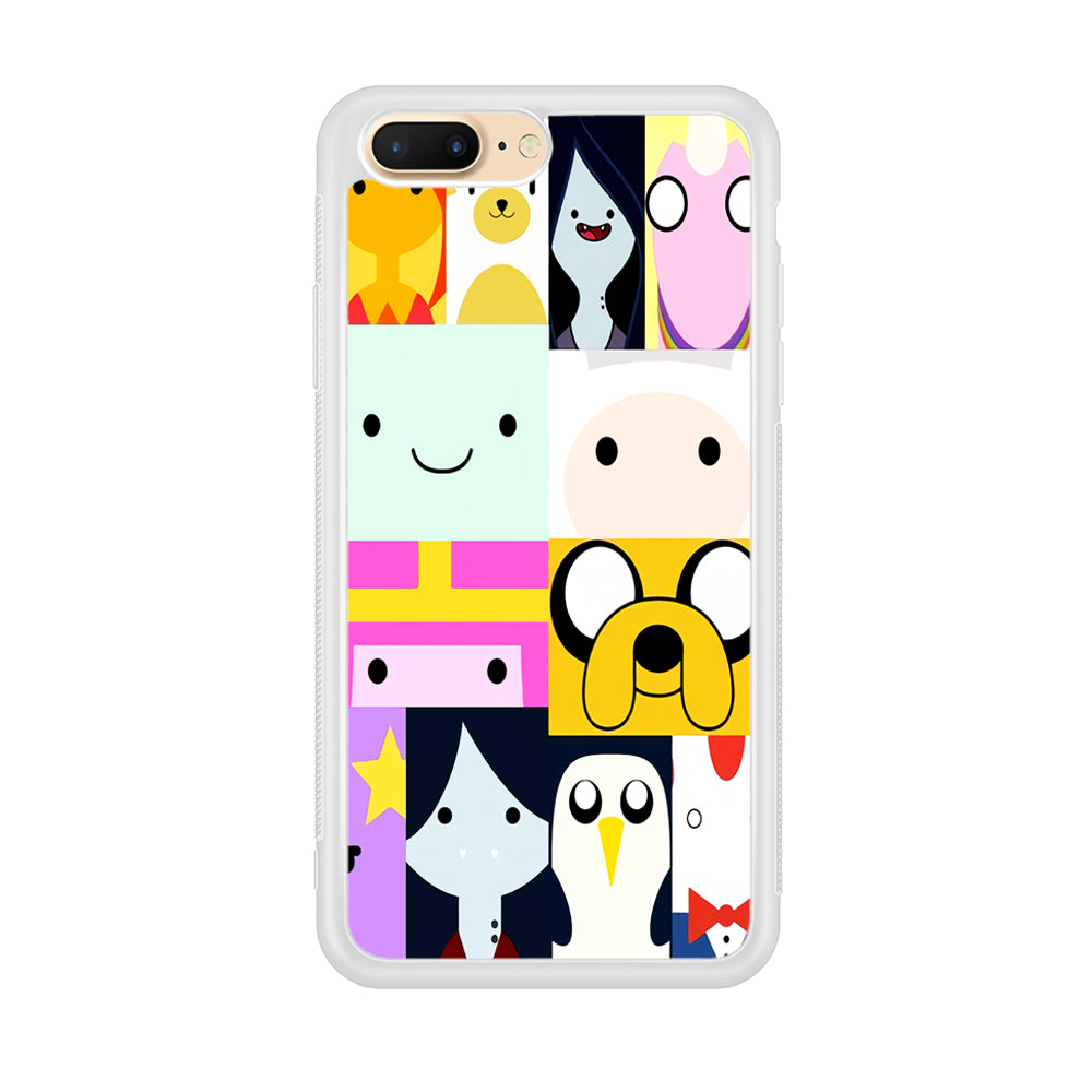 Adventure Time Character Collage iPhone 8 Plus Case