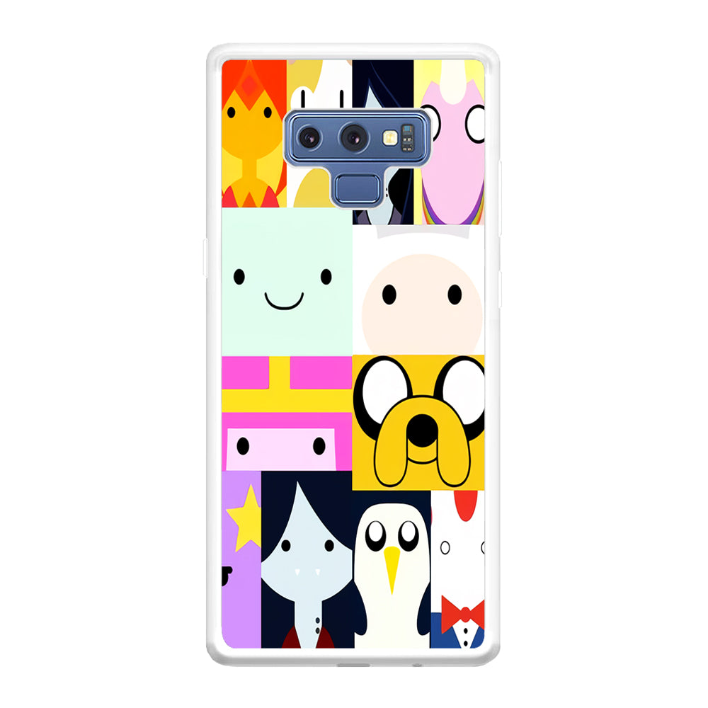 Adventure Time Character Collage Samsung Galaxy Note 9 Case