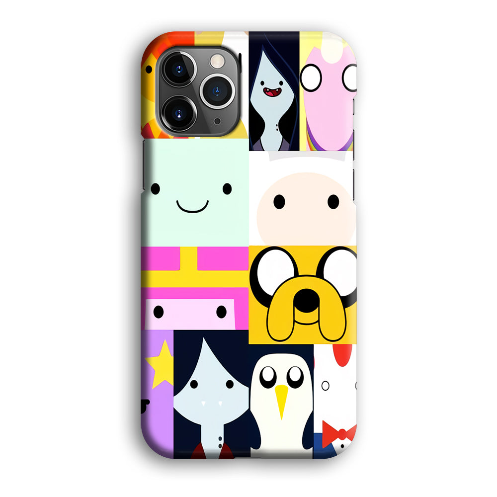 Adventure Time Character Collage iPhone 12 Pro Case