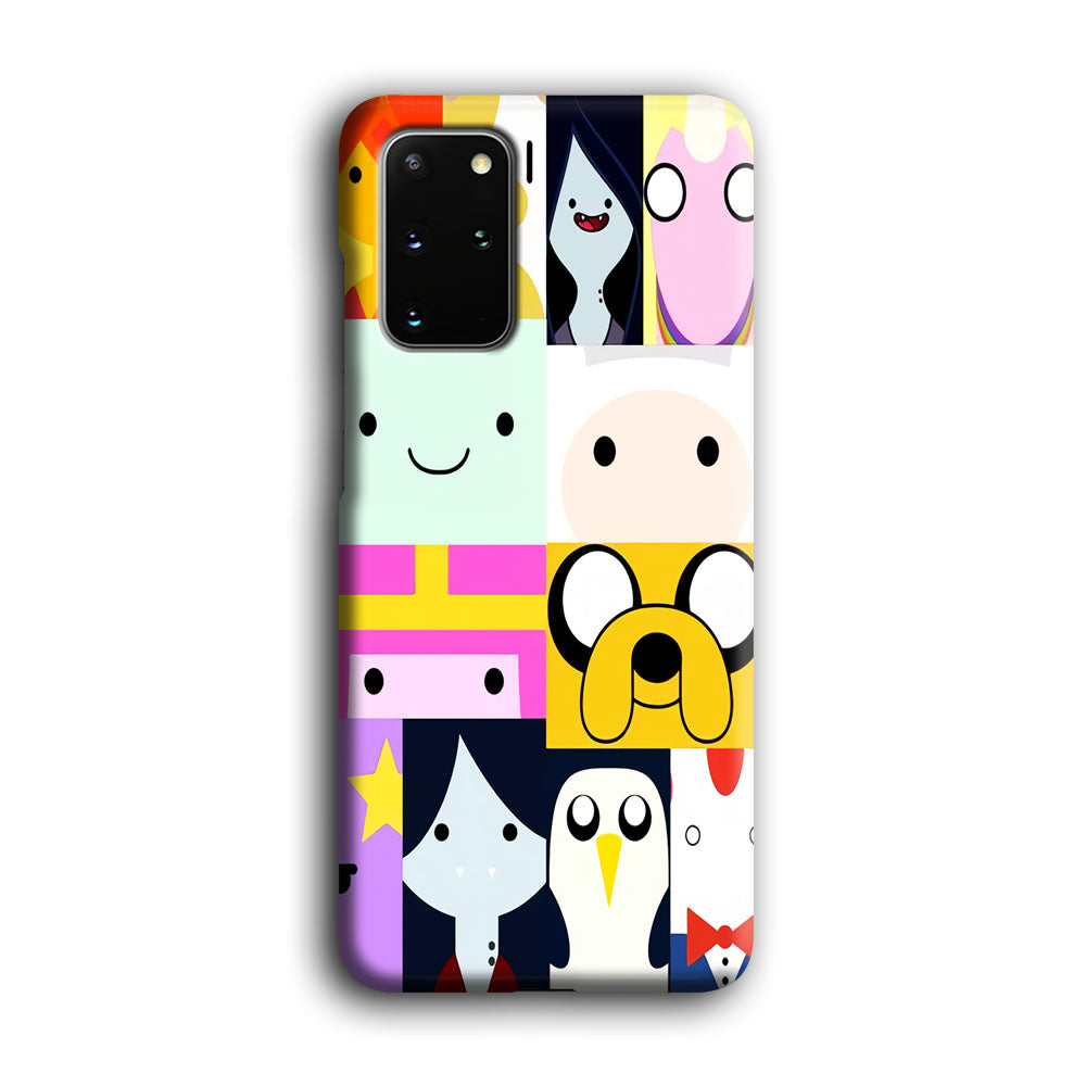 Adventure Time Character Collage Samsung Galaxy S20 Plus Case