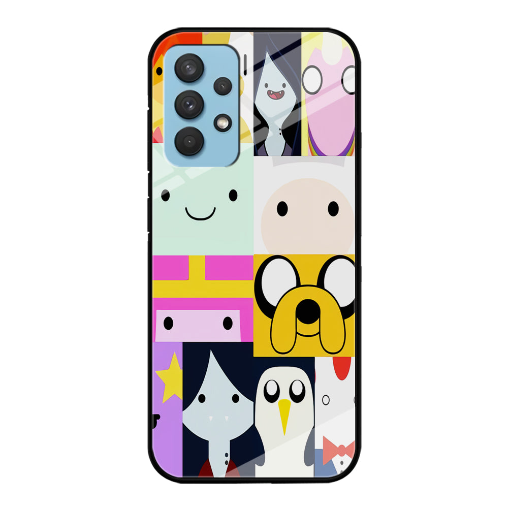 Adventure Time Character Collage Samsung Galaxy A32 Case