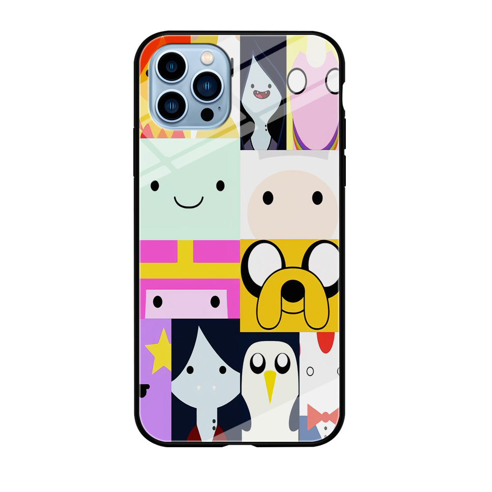 Adventure Time Character Collage iPhone 12 Pro Case