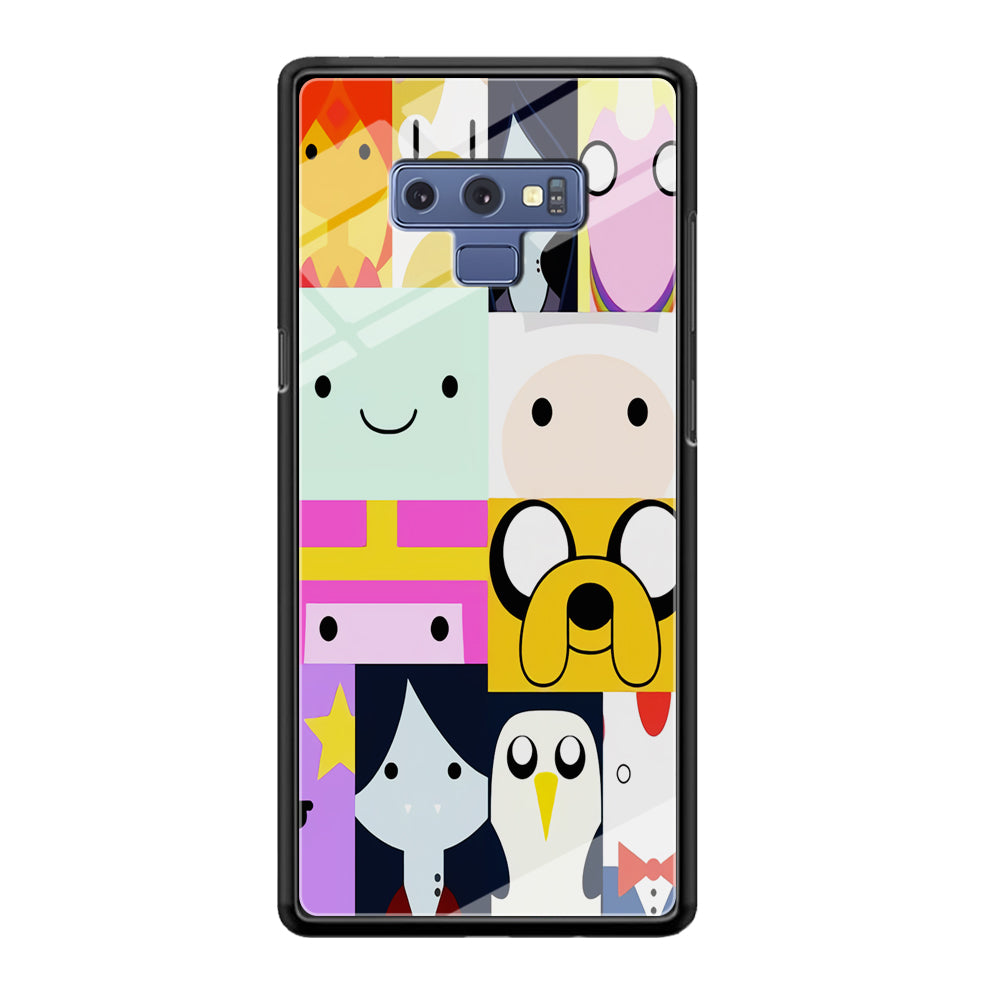 Adventure Time Character Collage Samsung Galaxy Note 9 Case