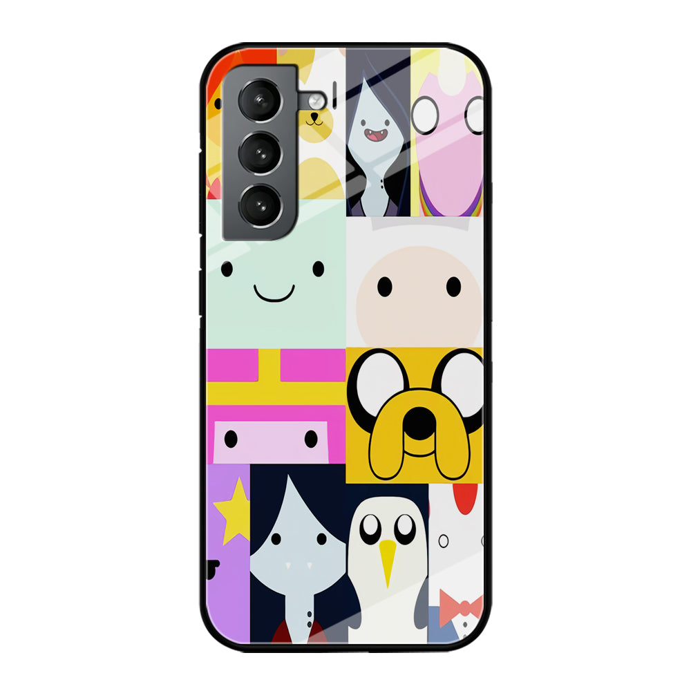 Adventure Time Character Collage Samsung Galaxy S21 Plus Case