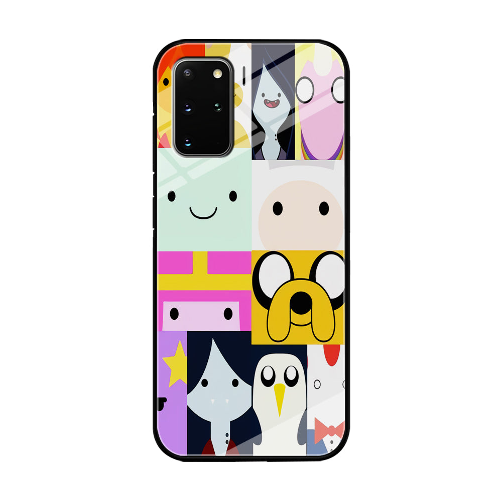 Adventure Time Character Collage Samsung Galaxy S20 Plus Case