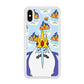 Adventure Time Ice King Character iPhone XS Case
