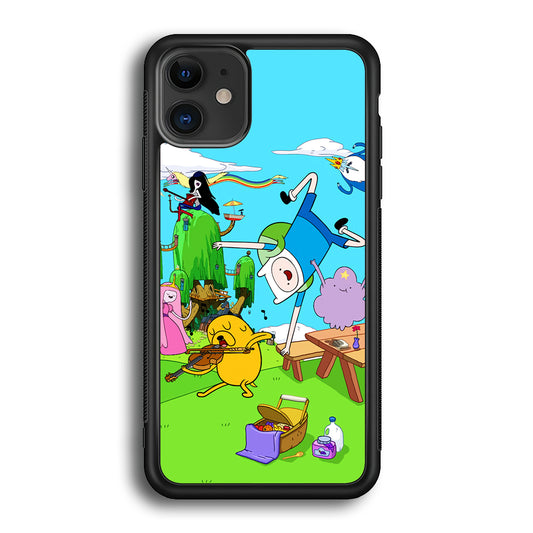 Adventure Time Jamming Session iPhone 12 Case