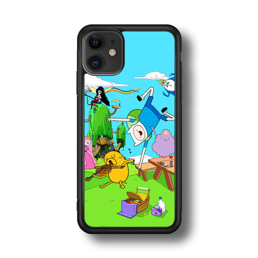 Adventure Time Jamming Session iPhone 11 Case
