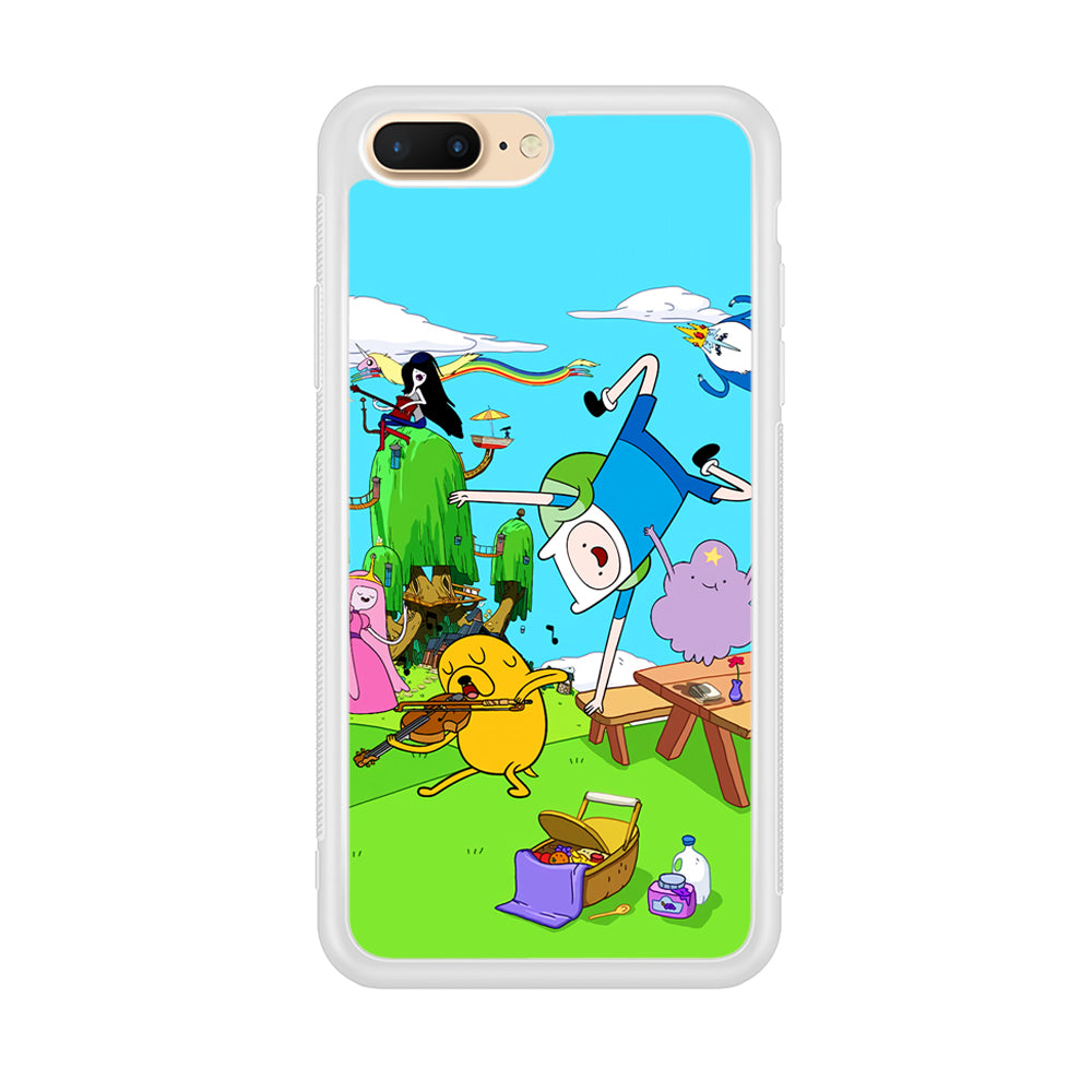 Adventure Time Jamming Session iPhone 8 Plus Case