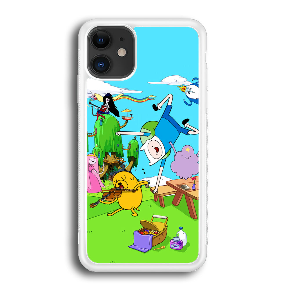 Adventure Time Jamming Session iPhone 12 Case