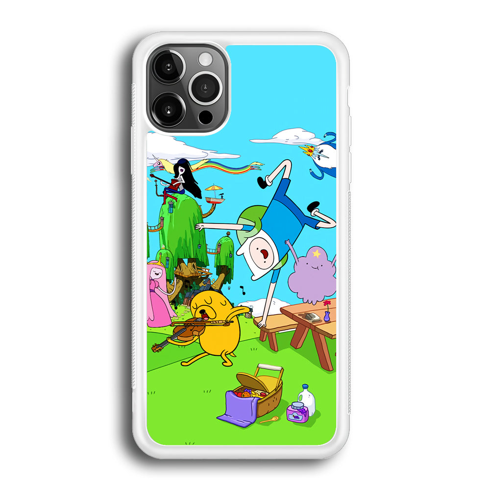 Adventure Time Jamming Session iPhone 12 Pro Case