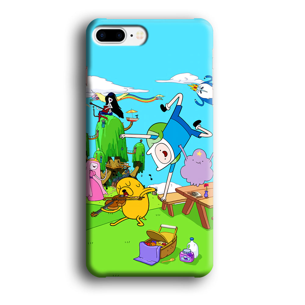 Adventure Time Jamming Session iPhone 8 Plus Case