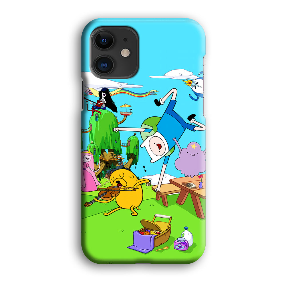 Adventure Time Jamming Session iPhone 12 Case