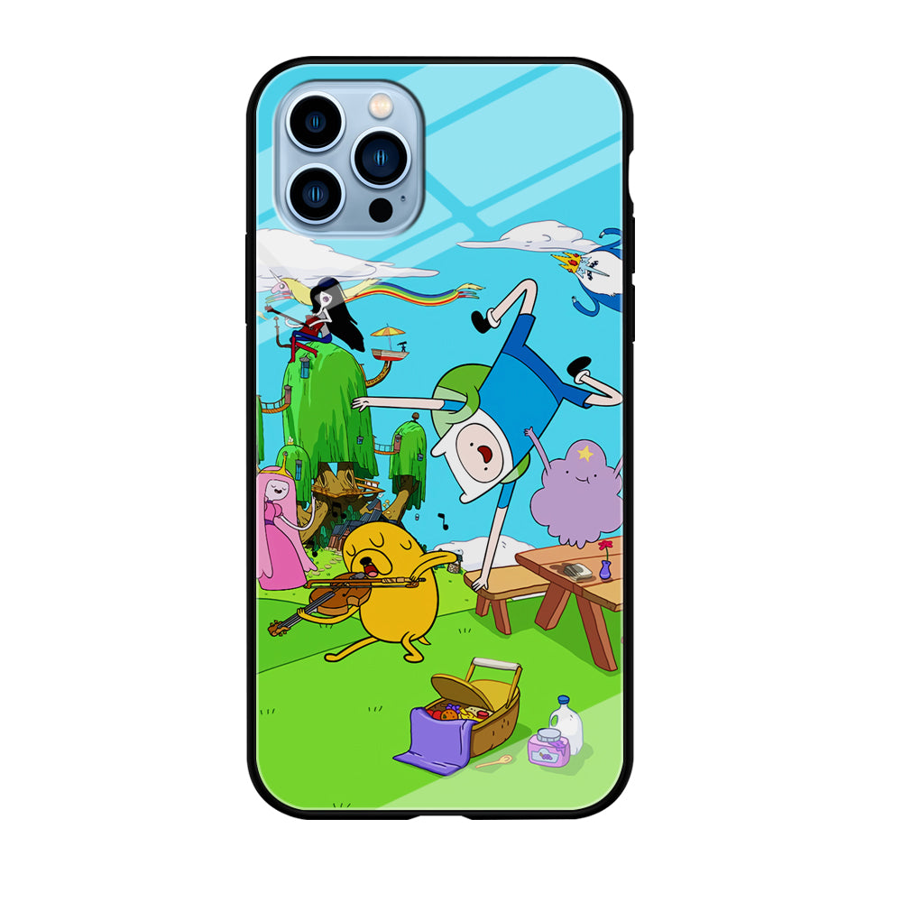 Adventure Time Jamming Session iPhone 12 Pro Case