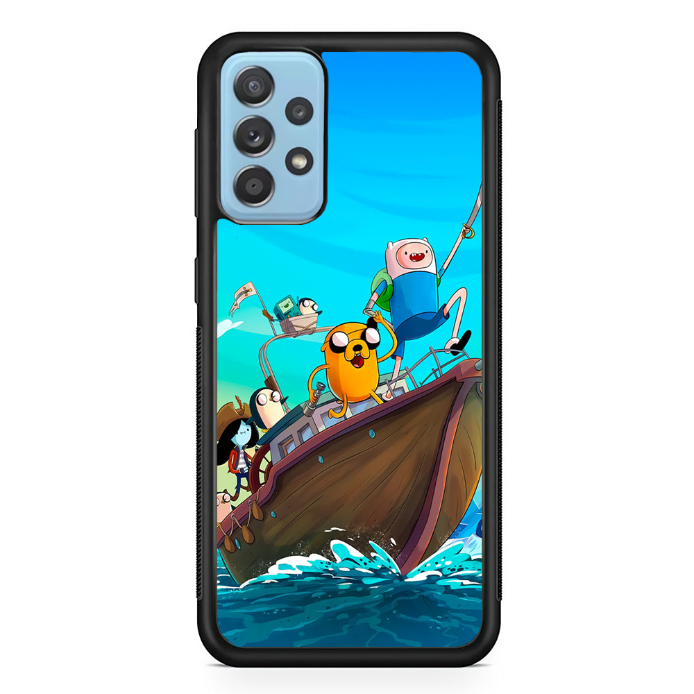 Adventure Time Ocean Adventure Samsung Galaxy A72 Case