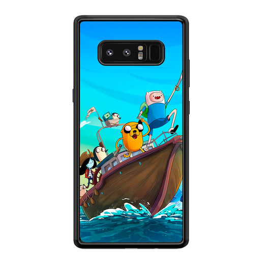 Adventure Time Ocean Adventure Samsung Galaxy Note 8 Case