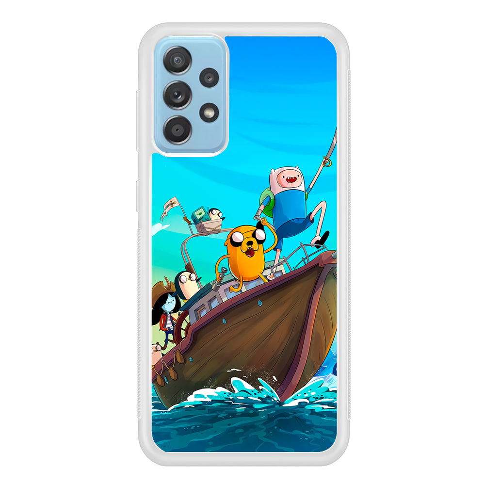 Adventure Time Ocean Adventure Samsung Galaxy A72 Case