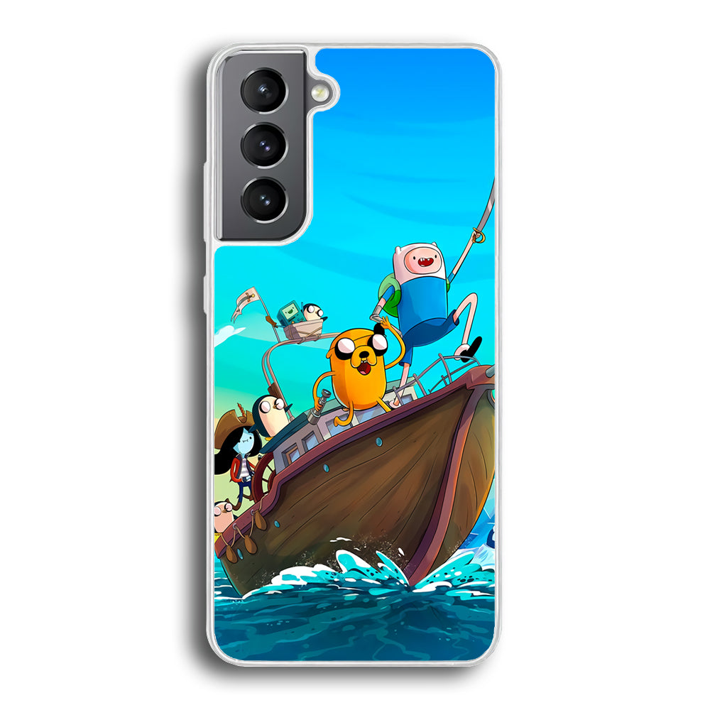 Adventure Time Ocean Adventure Samsung Galaxy S21 Plus Case