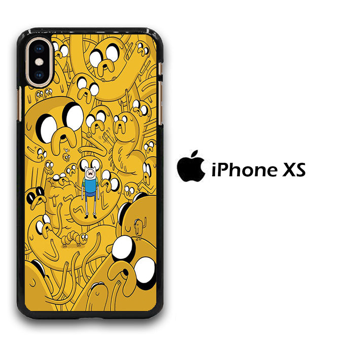 Adventure Time Finn Confused iPhone Xs Case