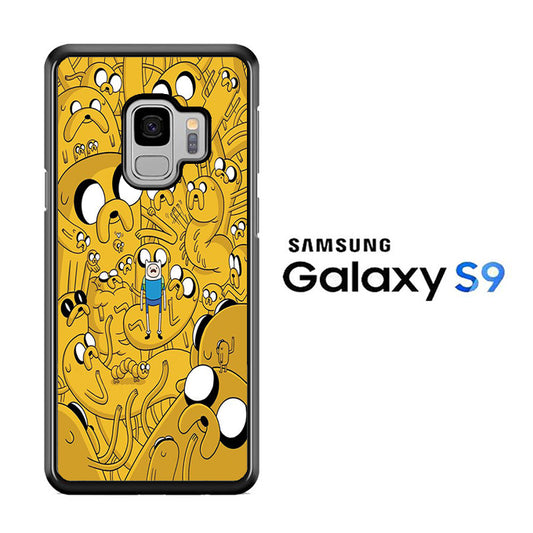Adventure Time Finn Confused Samsung Galaxy S9 Case