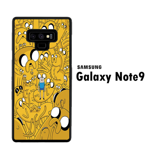 Adventure Time Finn Confused Samsung Galaxy Note 9 Case