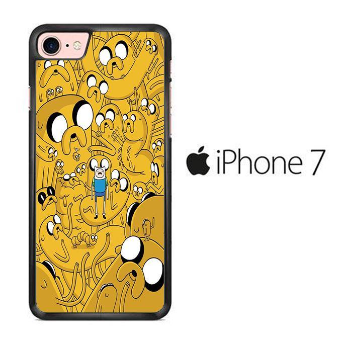Adventure Time Finn Confused iPhone 7 Case - ezzyst