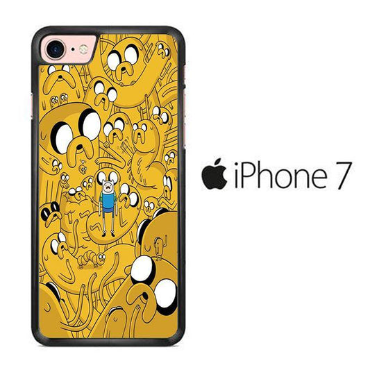Adventure Time Finn Confused iPhone 7 Case - ezzyst
