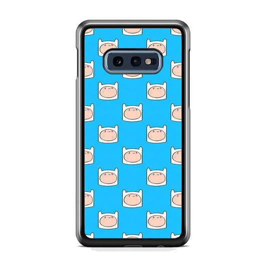 Adventure Time Finn Head Doodle Blue Samsung Galaxy 10e Case