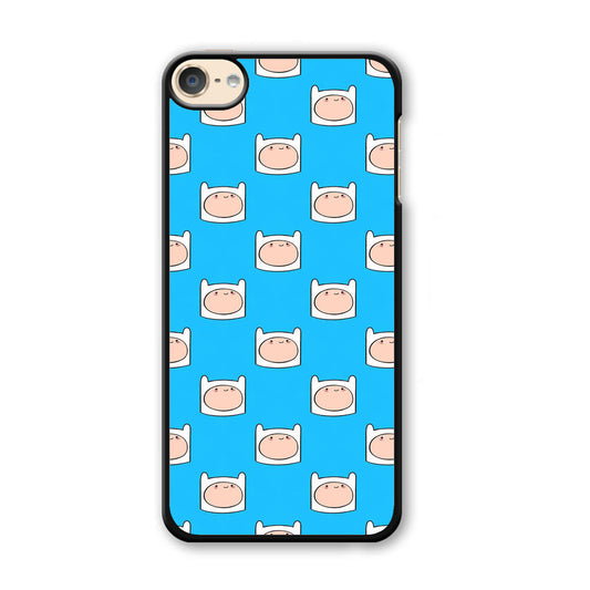 Adventure Time Finn Head Doodle Blue iPod Touch 6 Case - Ezzystore