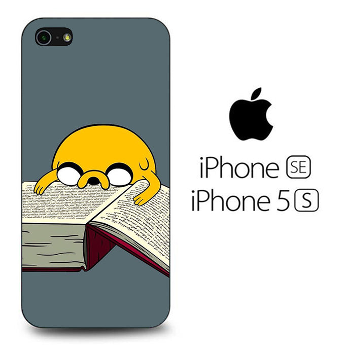 Adventure Time Jake Reading A Book iPhone 5 | 5s Case