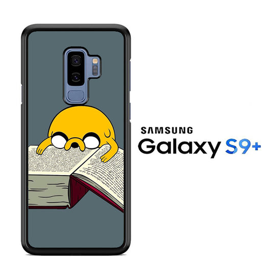 Adventure Time Jake Reading A Book Samsung Galaxy S9 Plus Case