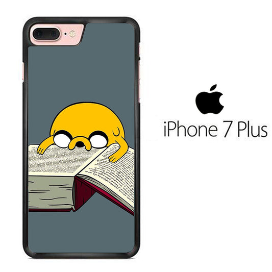 Adventure Time Jake Reading A Book iPhone 7 Plus Case