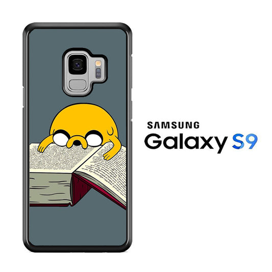 Adventure Time Jake Reading A Book Samsung Galaxy S9 Case