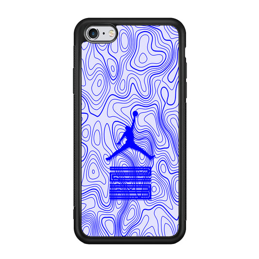 Air Jordan Bluish Topographical iPhone 6 | 6s Case