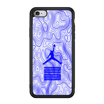 Air Jordan Bluish Topographical iPhone 6 Plus | 6s Plus Case