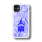 Air Jordan Bluish Topographical iPhone 11 Case