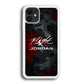 Air Jordan Camo Grey Pattern iPhone 12 Case