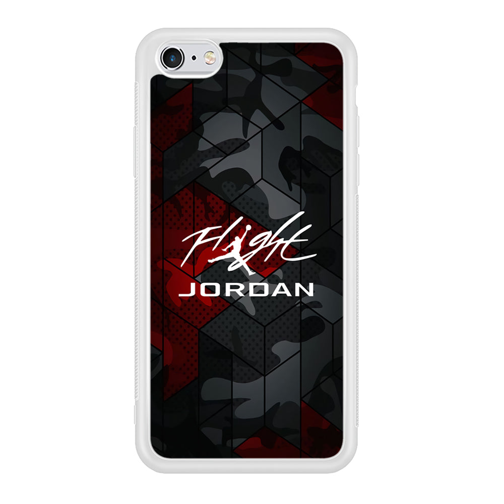 Air Jordan Camo Grey Pattern iPhone 6 | 6s Case