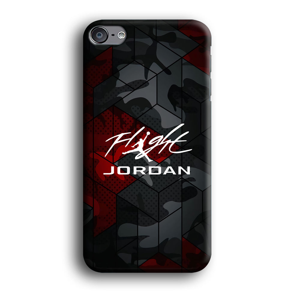 Air Jordan Camo Grey Pattern iPod Touch 6 Case