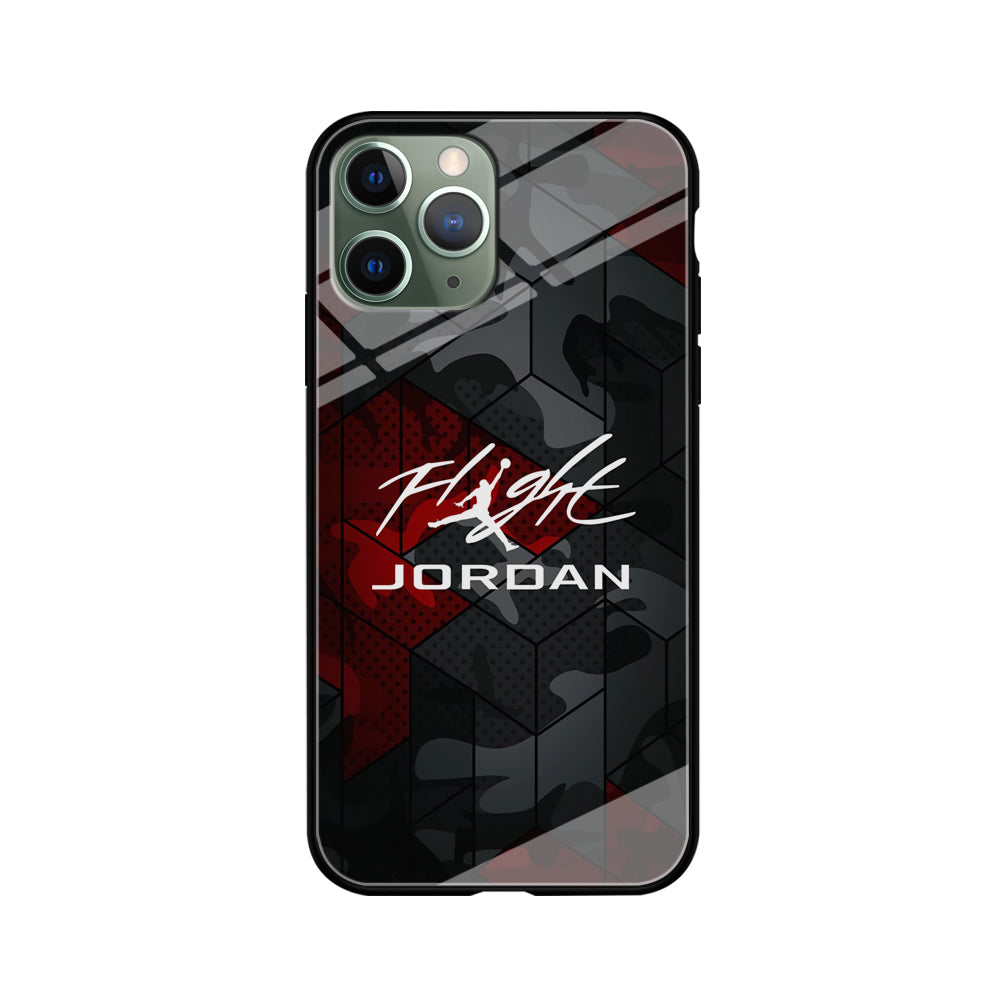 Air Jordan Camo Grey Pattern iPhone 11 Pro Max Case