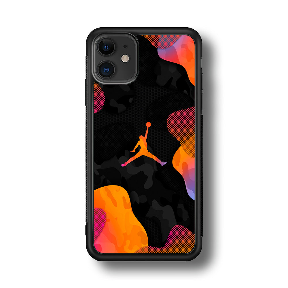 Air Jordan Camouflage on Autumn iPhone 11 Case