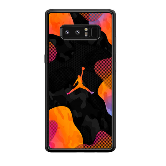 Air Jordan Camouflage on Autumn Samsung Galaxy Note 8 Case