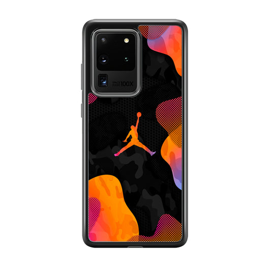 Air Jordan Camouflage on Autumn Samsung Galaxy S20 Ultra Case