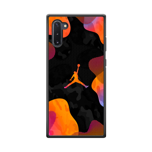 Air Jordan Camouflage on Autumn Samsung Galaxy Note 10 Case