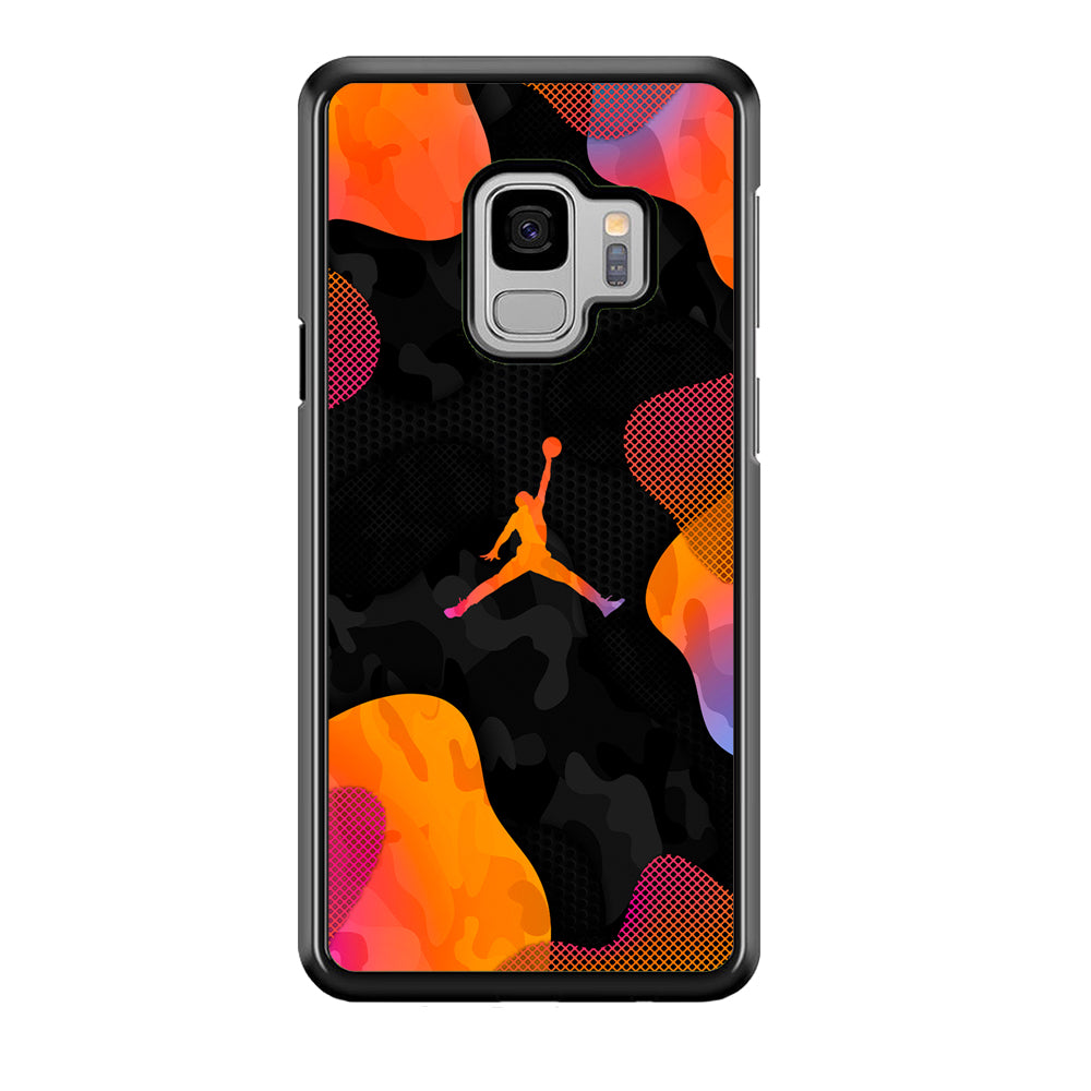 Air Jordan Camouflage on Autumn Samsung Galaxy S9 Case