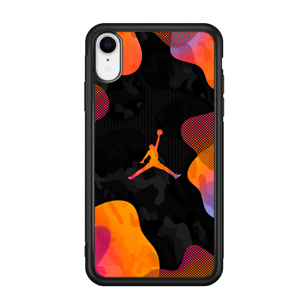 Air Jordan Camouflage on Autumn iPhone XR Case