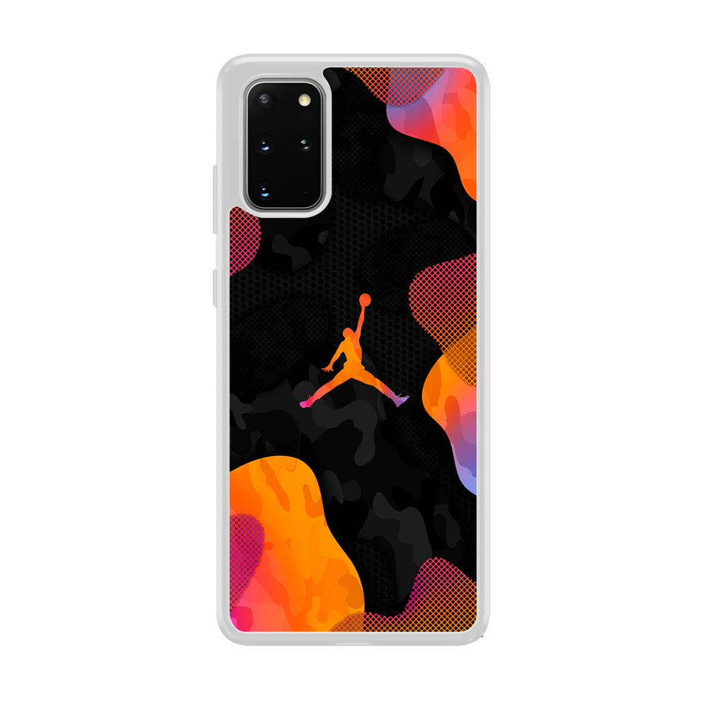 Air Jordan Camouflage on Autumn Samsung Galaxy S20 Plus Case