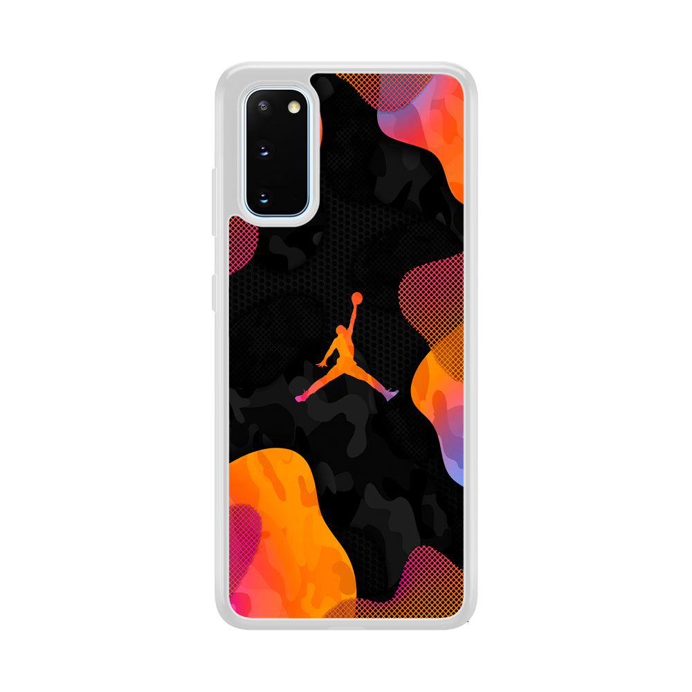 Air Jordan Camouflage on Autumn Samsung Galaxy S20 Case